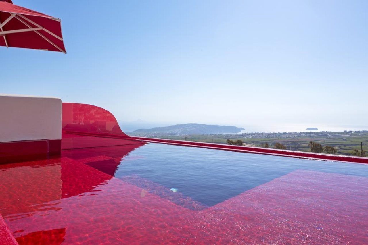 Art Hotel Santorini Пиргос Экстерьер фото